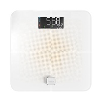 180kg USB bluetooth bathroom body fat scale smart digital BMI scale with friendly color display