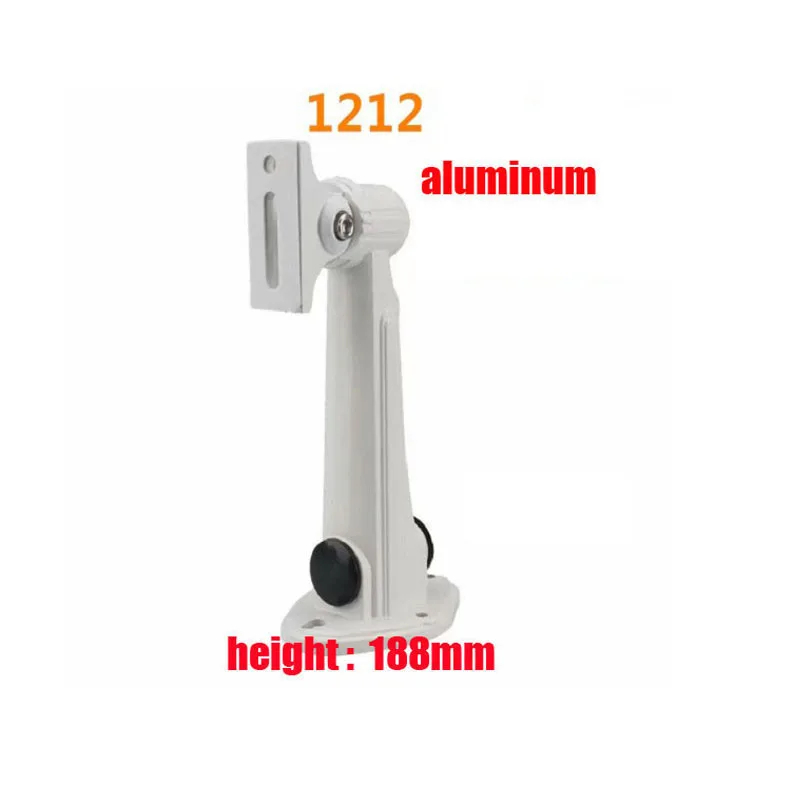 

Aluminum Alloy CCTV Camera Bracket 1212ZJ Wall Mount Support Indoor Outdoor for Bullet Cam