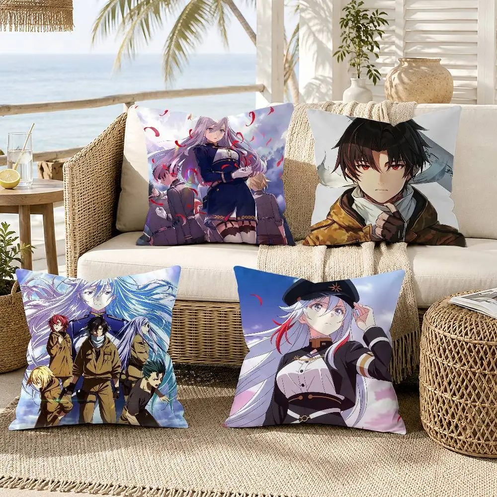 86 EIGHTY-SIX Anime Pillow Case for Sofa Living Room Home office Decor Protective Cover