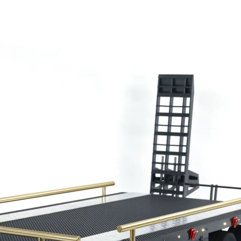 

Металлический 5-осный прицеп RC с электрической выдвижной платформой и задними боковыми фонарями для радиоуправляемых краулеров масштаба 1/10, 1/8, а также гидравлических грузовиков и автомобилей масштаба 1/14, 1/12