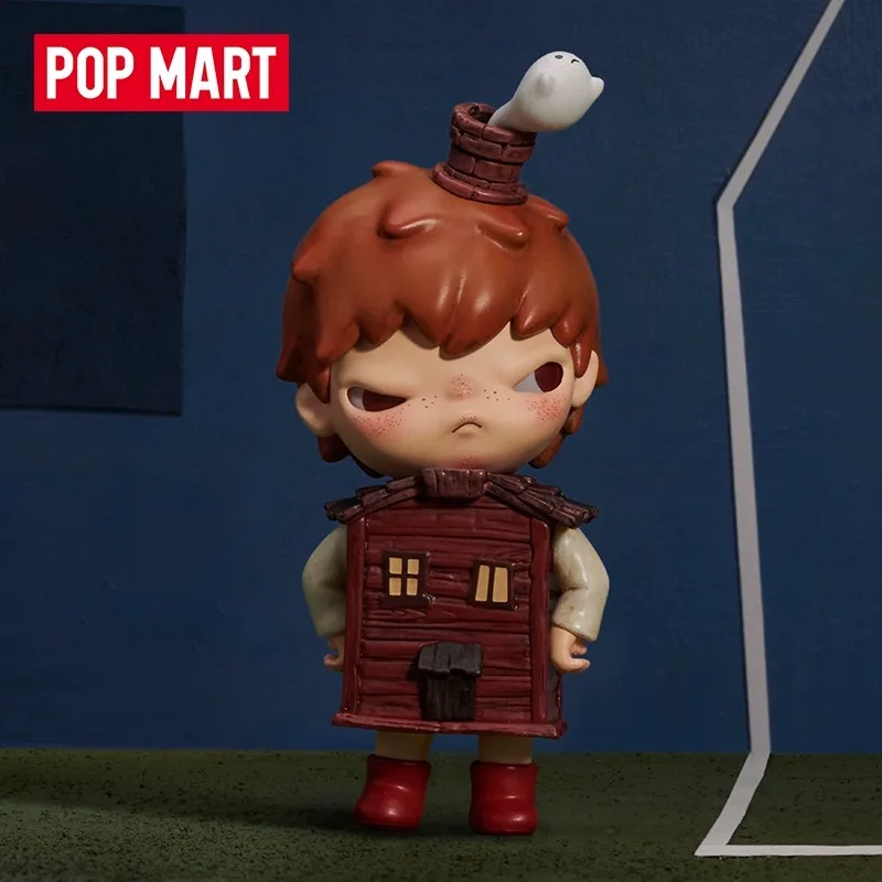 Pop Mart Hirono Shelter Serie Blinde Doos Kawaii Actie Anime Mystery Figure Speelgoed En Hobby 'S Schattige Collectie Modellen Kinderen Geschenken