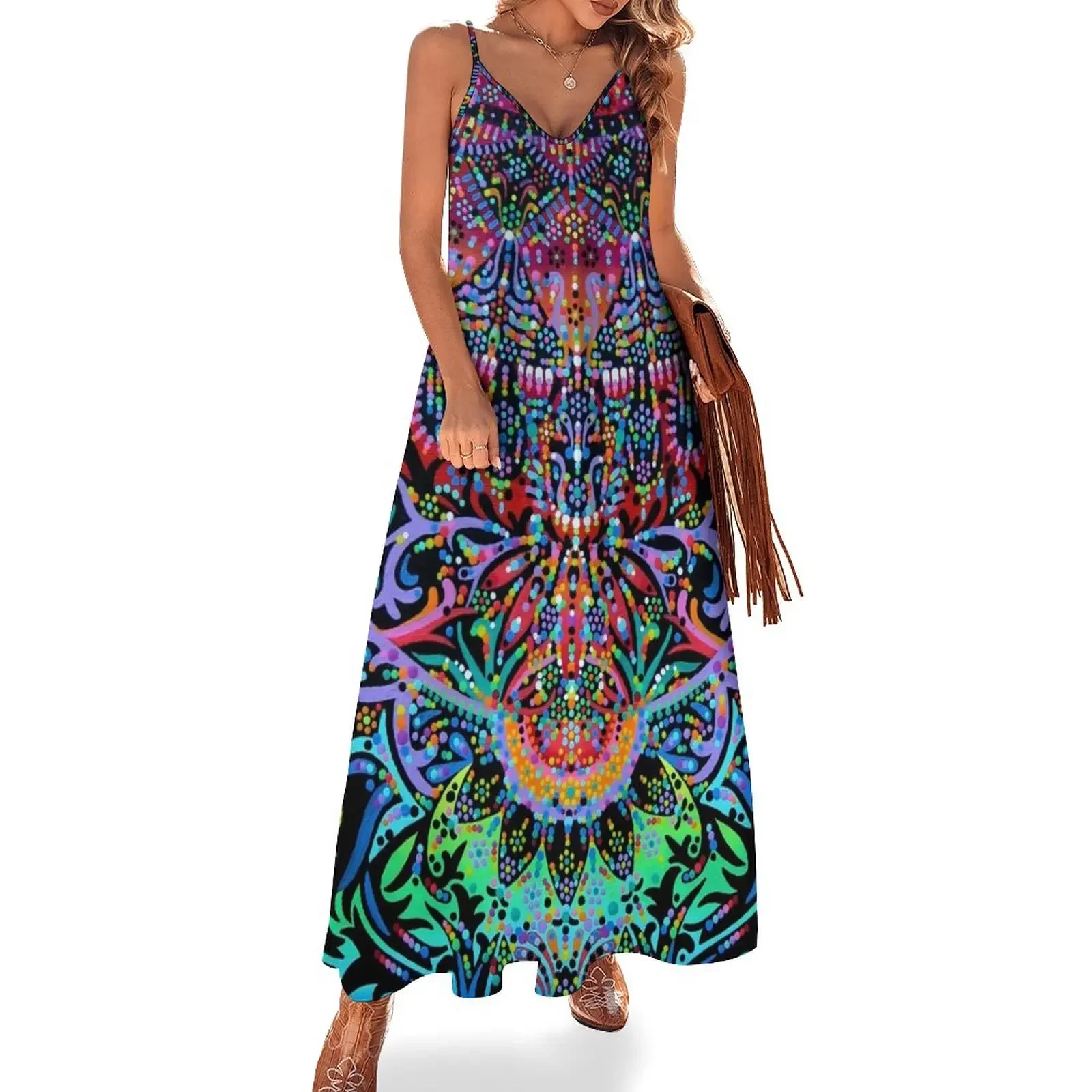 

Mandala Energy Sleeveless Dress wedding dresses for parties women's evening dresses evening dress woman womans clothing