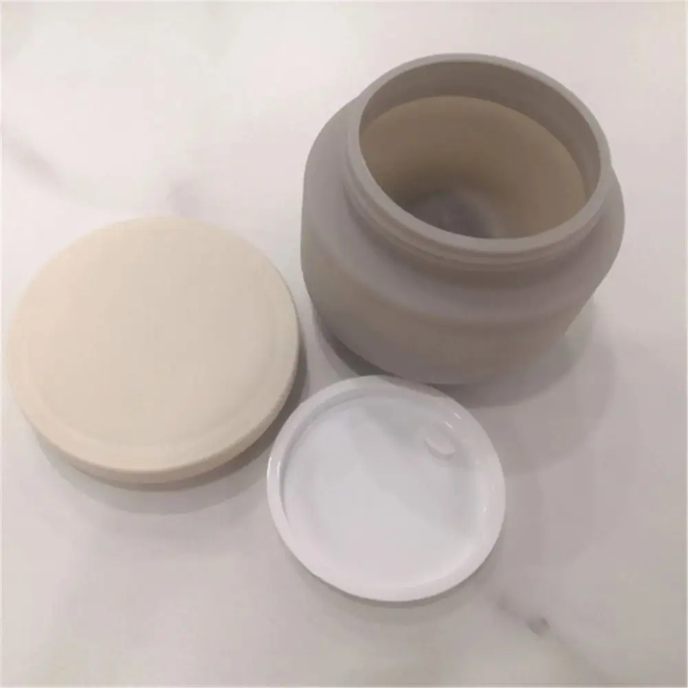 Boîte de rangement de 250g avec couvercle, bouteille cosmétique de tous les jours, plastique africain, pot de crème pour le visage, voyage, nouveau