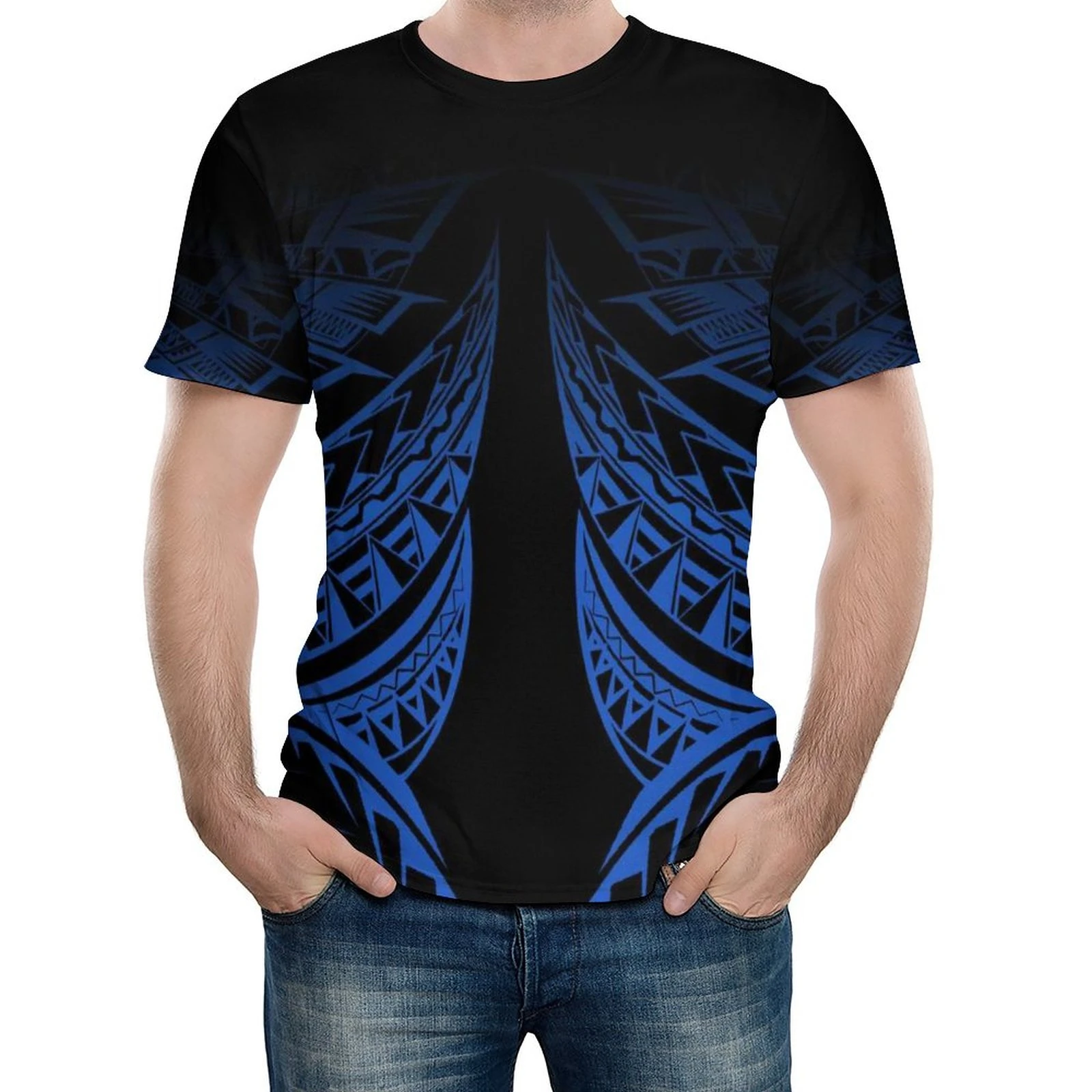 2022 Hot Summer Tribal T Shirt Men Casual Printed Samoa Brand Design Noble Puletasi Short Sleeve Streetwear