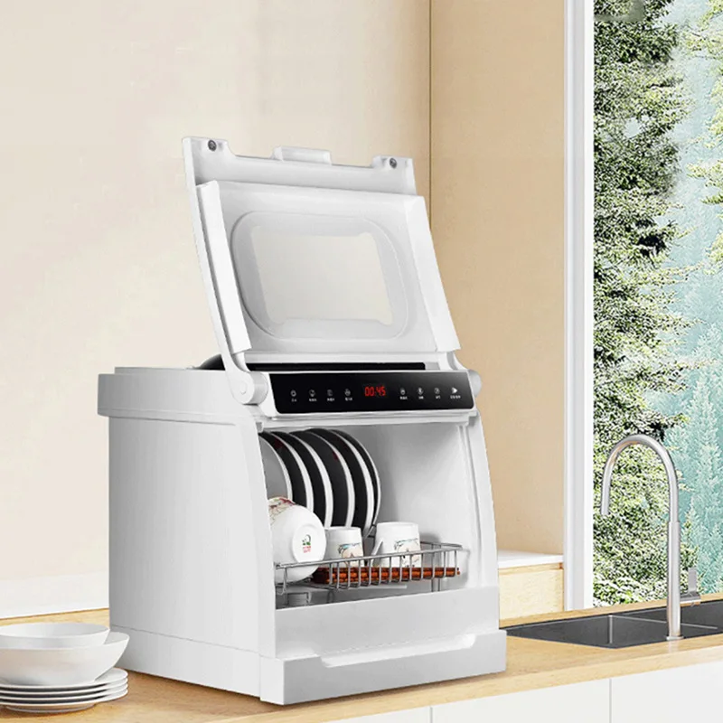 Lavastoviglie da appoggio standard UK/EU - Installazione semplice Mini lavastoviglie domestico compatta completamente automatica