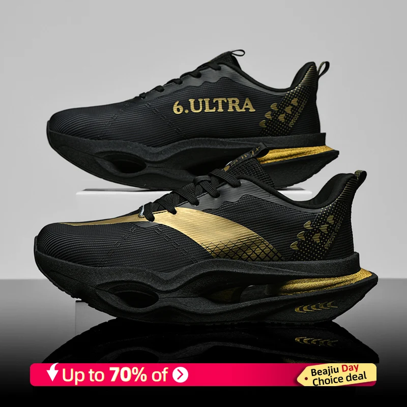 

Men Sports Running Shoes Casual Marathon Breathable Lightweight Women's Comfortable Athletic Nonskid Walking Sneakers