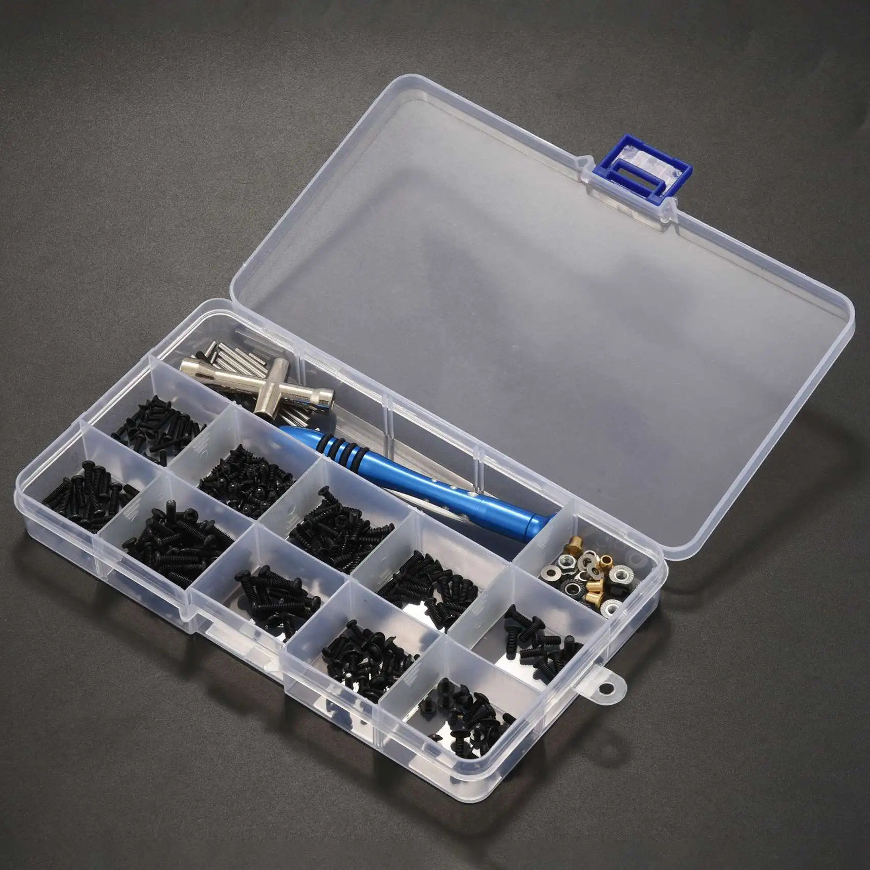 HIM-M2 M2.5 M3 Screw Fastener Kit Cross Sleeve Hex Wrench Swing Arm Pin Screws For Wltoys 144001 1/14 RC Car Spare Parts