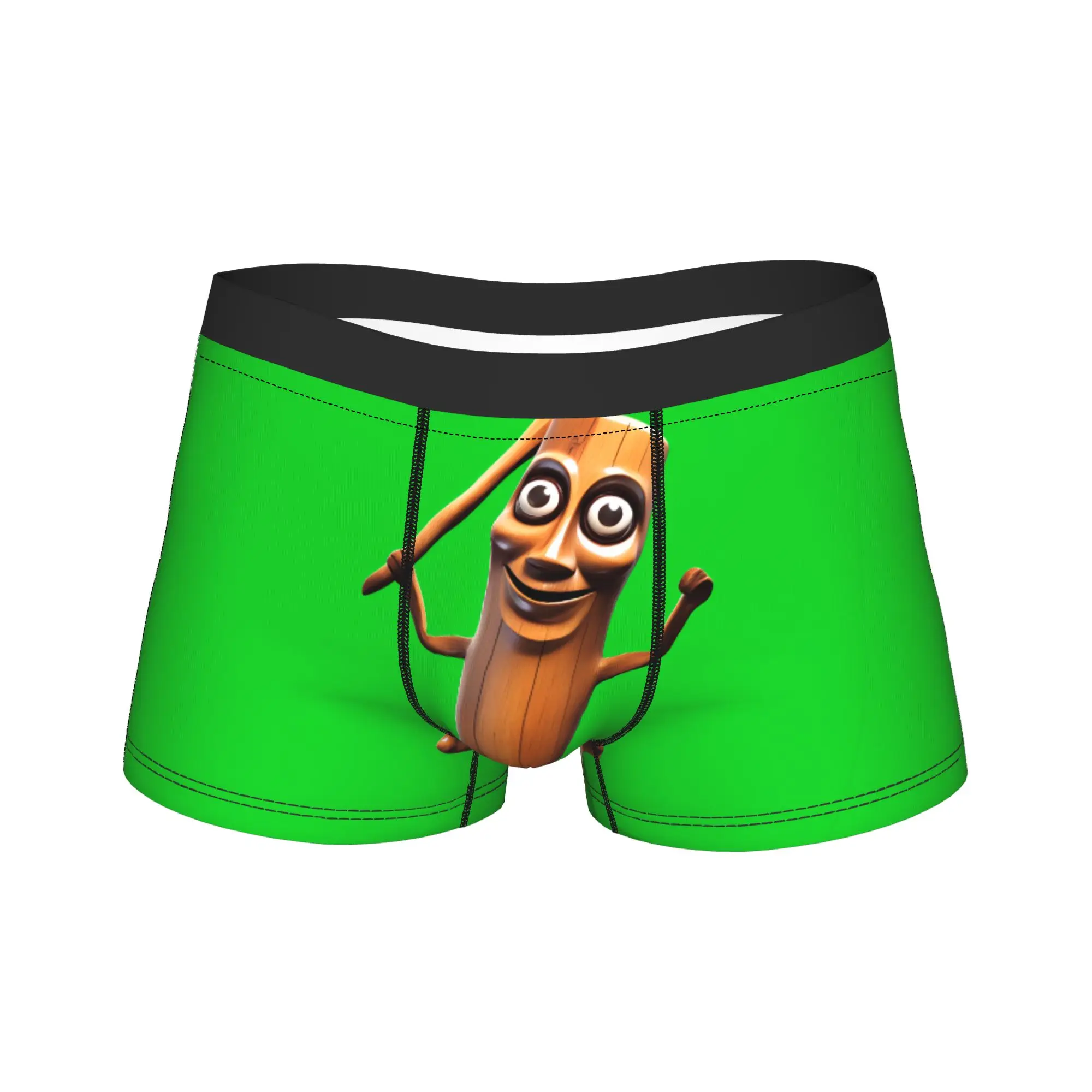 

Tung Tung Tung Sahur Underwear Novelty Underpants Printed Shorts Briefs For Males Pouch Oversize Boxer Shorts
