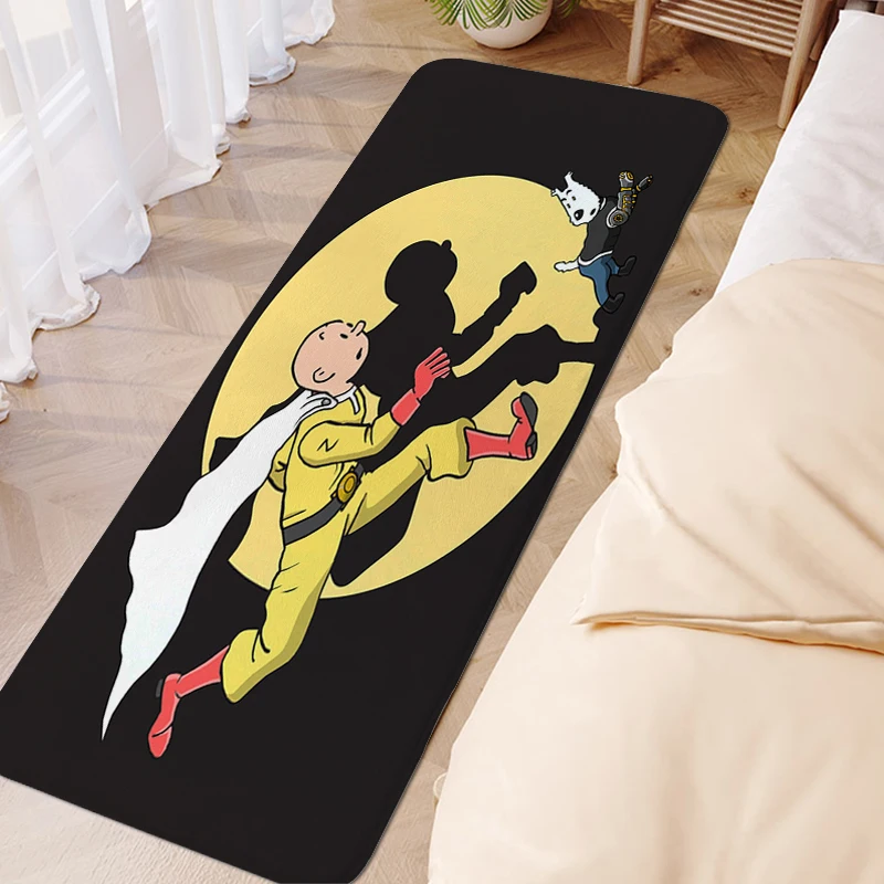 

Bath Mat A-Tintins Treadmill Kitchen Accessories Doormat Entrance Door Washable Non-slip Rug Anime Carpet for Home Entrance Mat