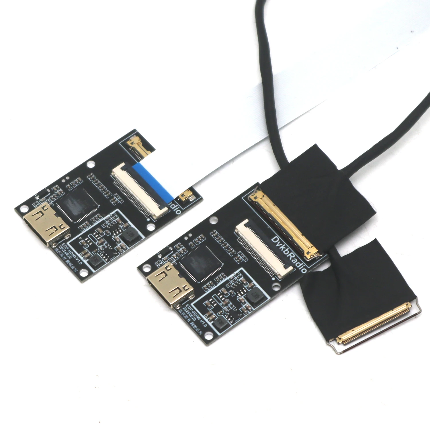 EDP to Mini HDMI Board Output: EDP/DP to Mini HDMI Adapter Board Supports 4K@2K@1080P and Multiple Resolutions