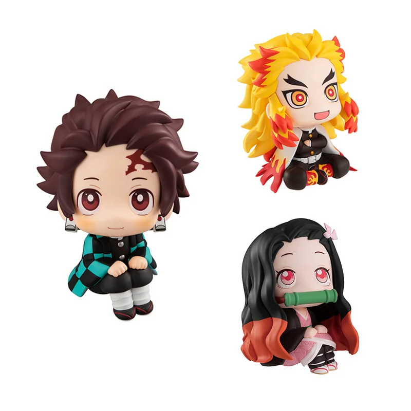 Figura Action Demon Killer Kimetsu YAIBA Personaggi animati Collezione di giocattoli MH Looking Up Kamado Tanjirou Nezuko Modelli di giocattoli