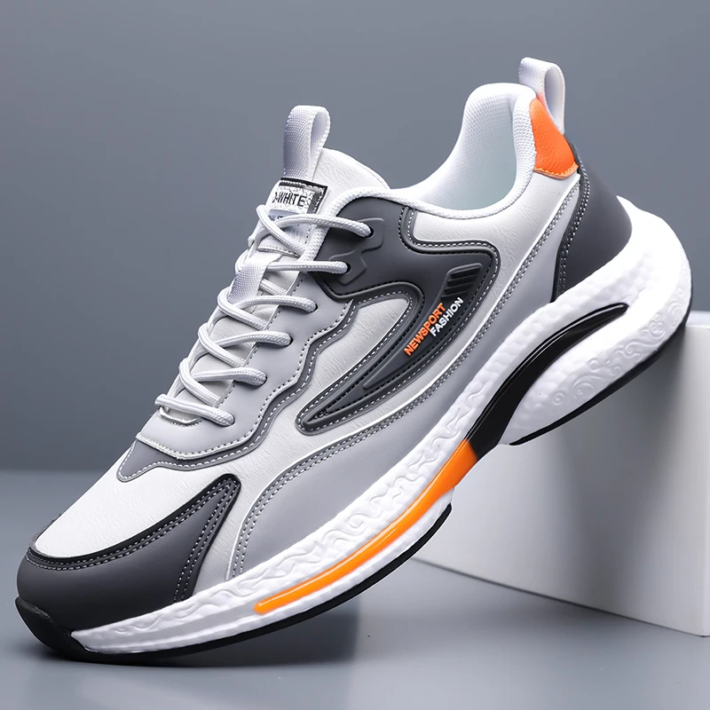 

Men's sports shoes, lightweight carbon plate racing running shoes, winter shock absorption, anti slip, wear-resistant, breathabl