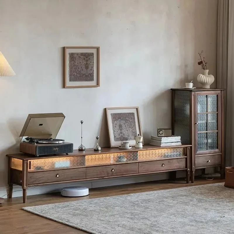 

Normal Extended Tv Stand Universal Dark Brown Minimalist Designer Nordic Tv Stands Modern Wooden Fernseherschrank Furniture Home