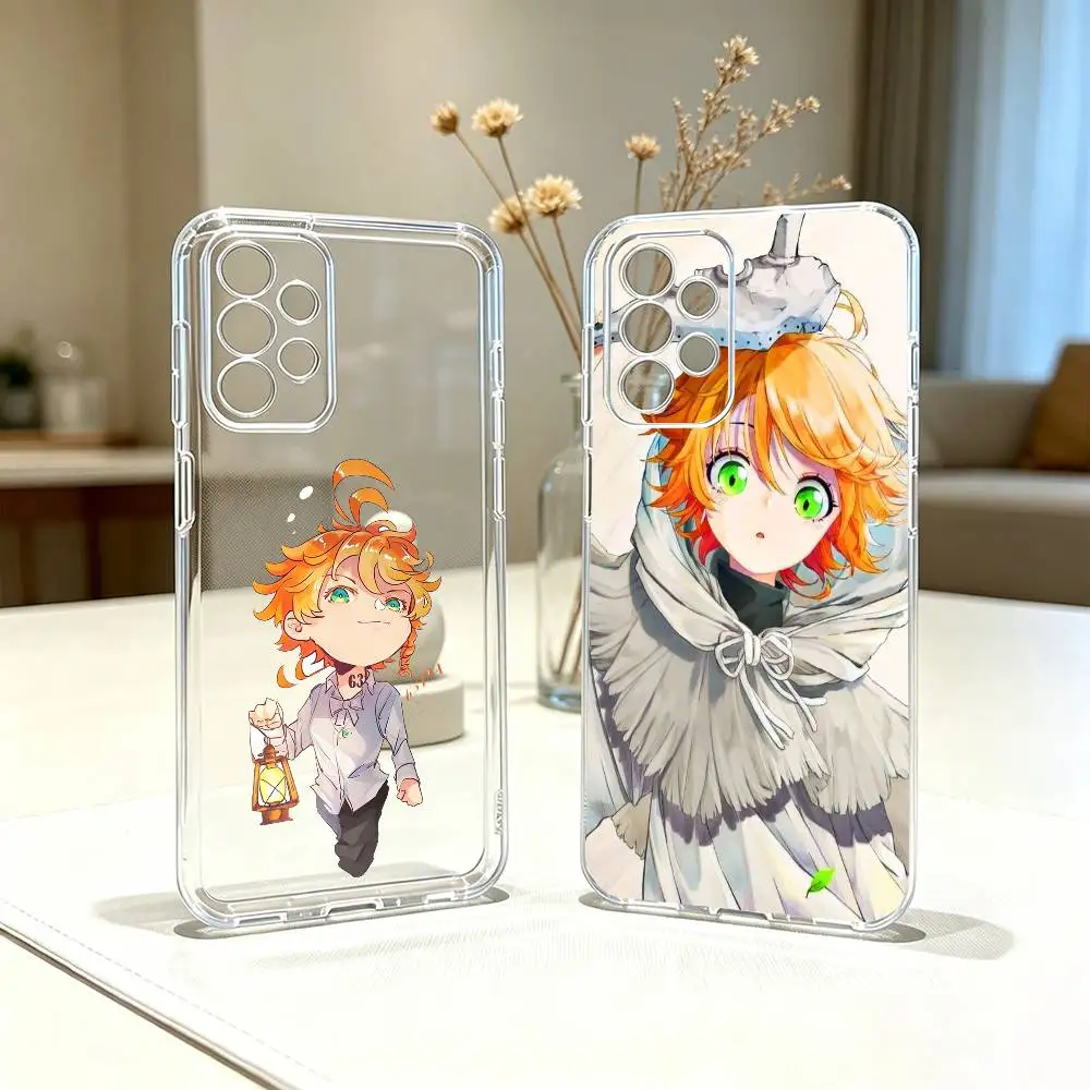 The Promised Neverland Emma   Phone Case For Samsung S25,S24,S21,S22,S23,S30,Ultra,S20,Plus,Fe Transparent Cover