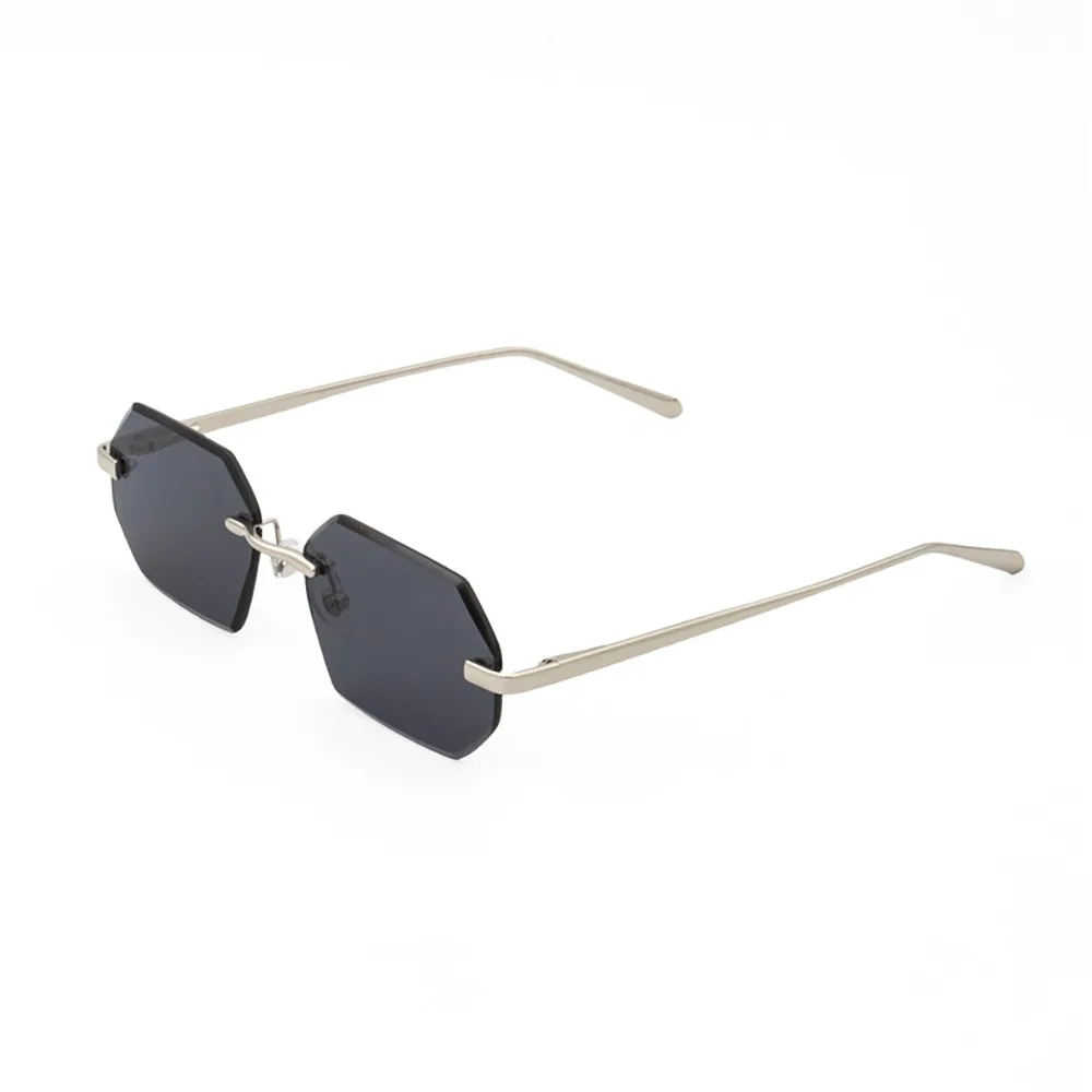 

Personalized Multicolor Sun Glasses Lightweight Vintage Frameless Sunglasses Vision Care Fashion Men UV400 Eyewear Photography