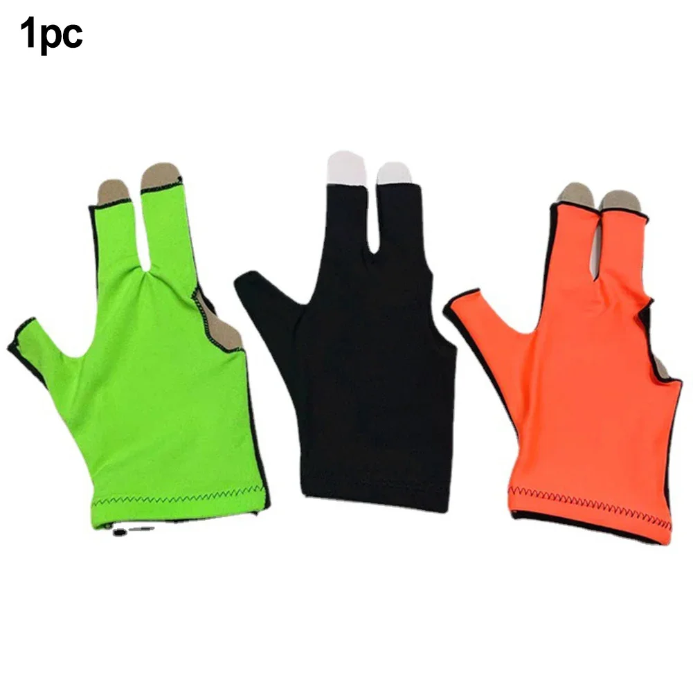 Pool handschuhe Billard handschuhe Polyester Tisch zubehör drei Finger offen 18.5*9mm 1 Stück atmungsaktiv funktional