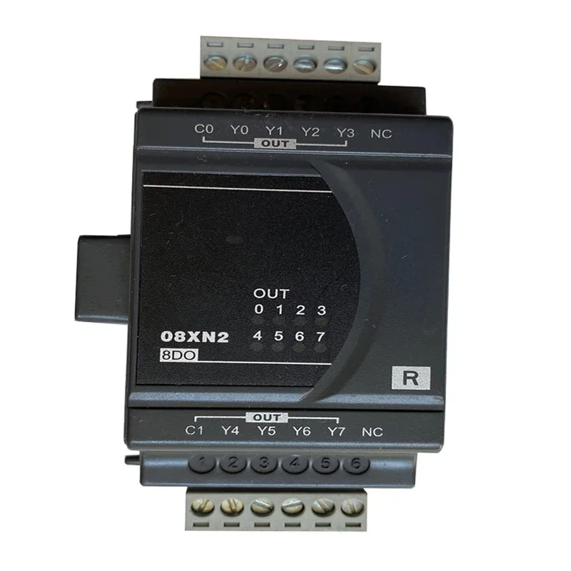 New Original DVP08XN211R PLC Digital Module ES2 Series 8DO Relay Output Spot
