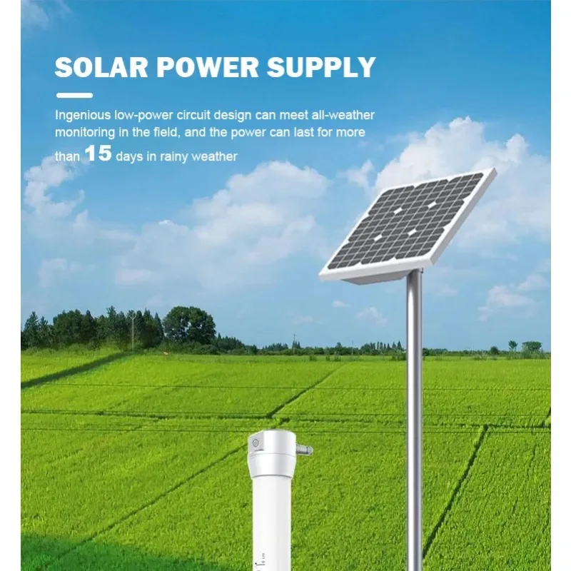 RS485 4G كاشف رطوبة التربة الأنبوبي مستشعر متكامل لدرجة الحرارة والرطوبة متعدد الطبقات #3