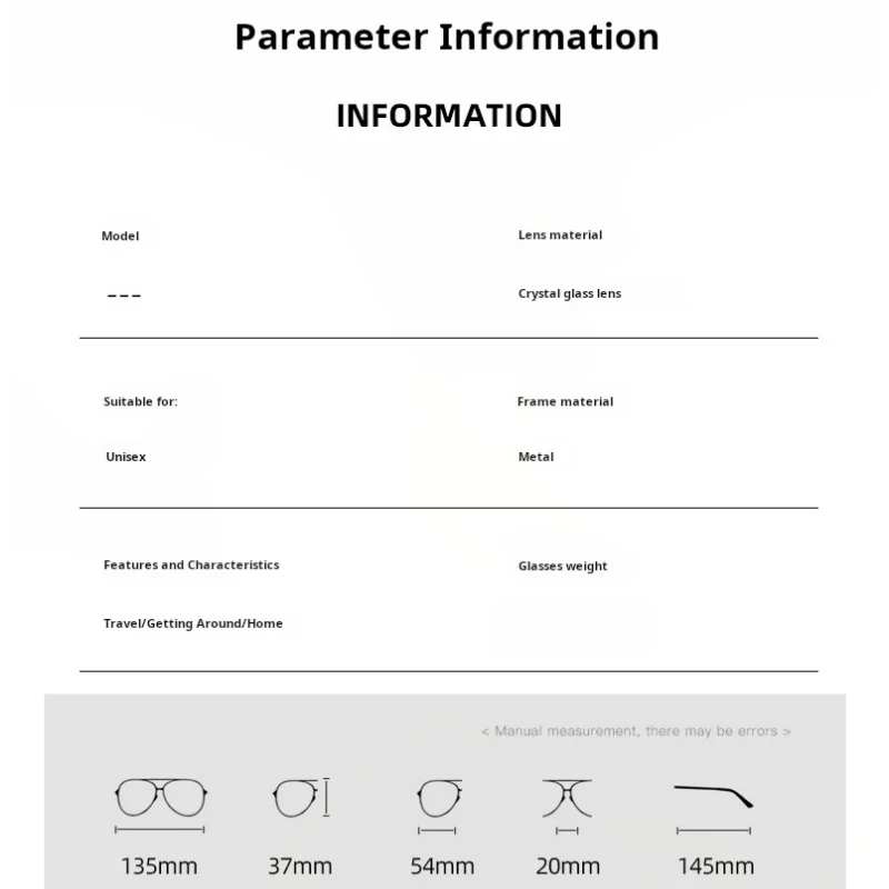 MOMOJA New Men's Business HD Boundless Reading Lightweight Glasses Crystal Glass Lens Optical Presbyopia Glasses Best Seller 305