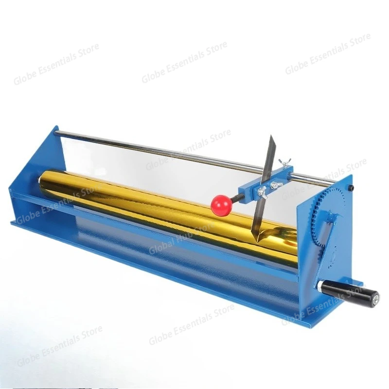 Manual hot stamping paper cutting machine aluminum foil ribbon aluminum foil gold paper slitting machine post-press equipment