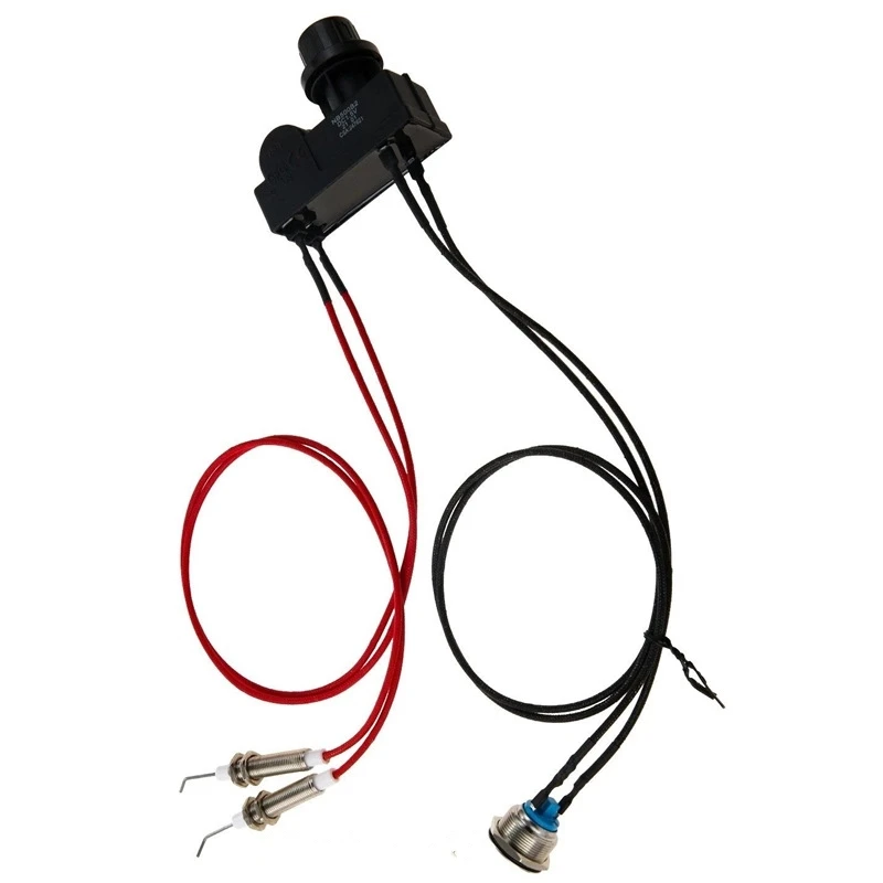 Gas Grill Igniter Push Button Control Automatic Switch Ignition AA Battery with Electrode Spark Replace Spirit Ignitor