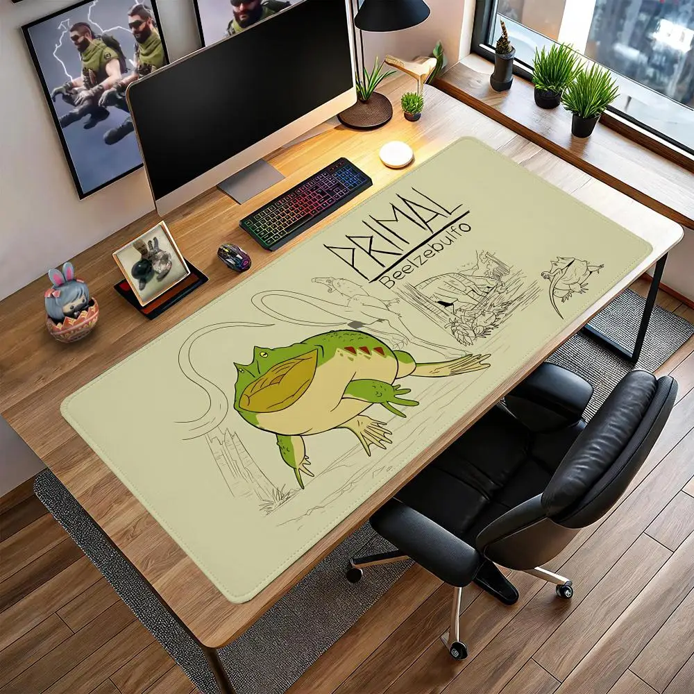 

Коврик для мыши Primal, большой игровой коврик, удлиненный коврик для стола, коврик для мыши в стиле аниме на заказ, коврик для мыши RUB, нескользящая поверхность