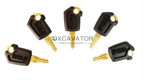 50Pcs Ignition Key For 5P8500 0964753  Excavator Loader Graders Dozers Rollers Skidsteers Backhoes