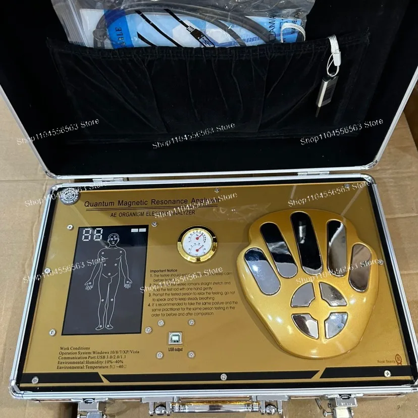 Quantum Analyzer Machine Hand Touch  Medical Health Diagnostics Device