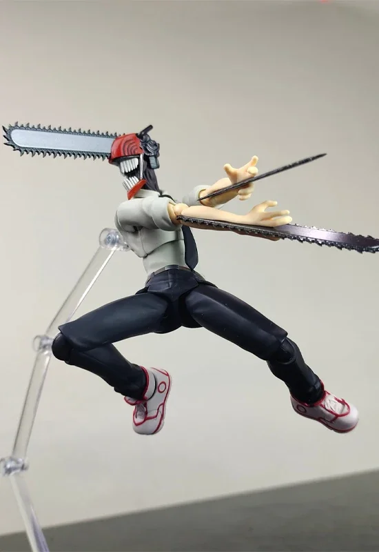 Figma #586 Chainsaw Man Denji Anime Figure Chainsaw Man Pochita Action Figure Power Figurine Collectible Model Doll Toys Gifts