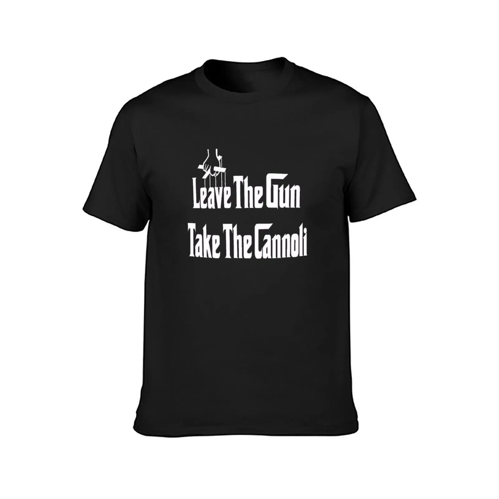 Leave The Gun Take The Cannoli Dark Hoodie T-Shirt quick drying customs design your own vintage plain slim fit t shirts for men