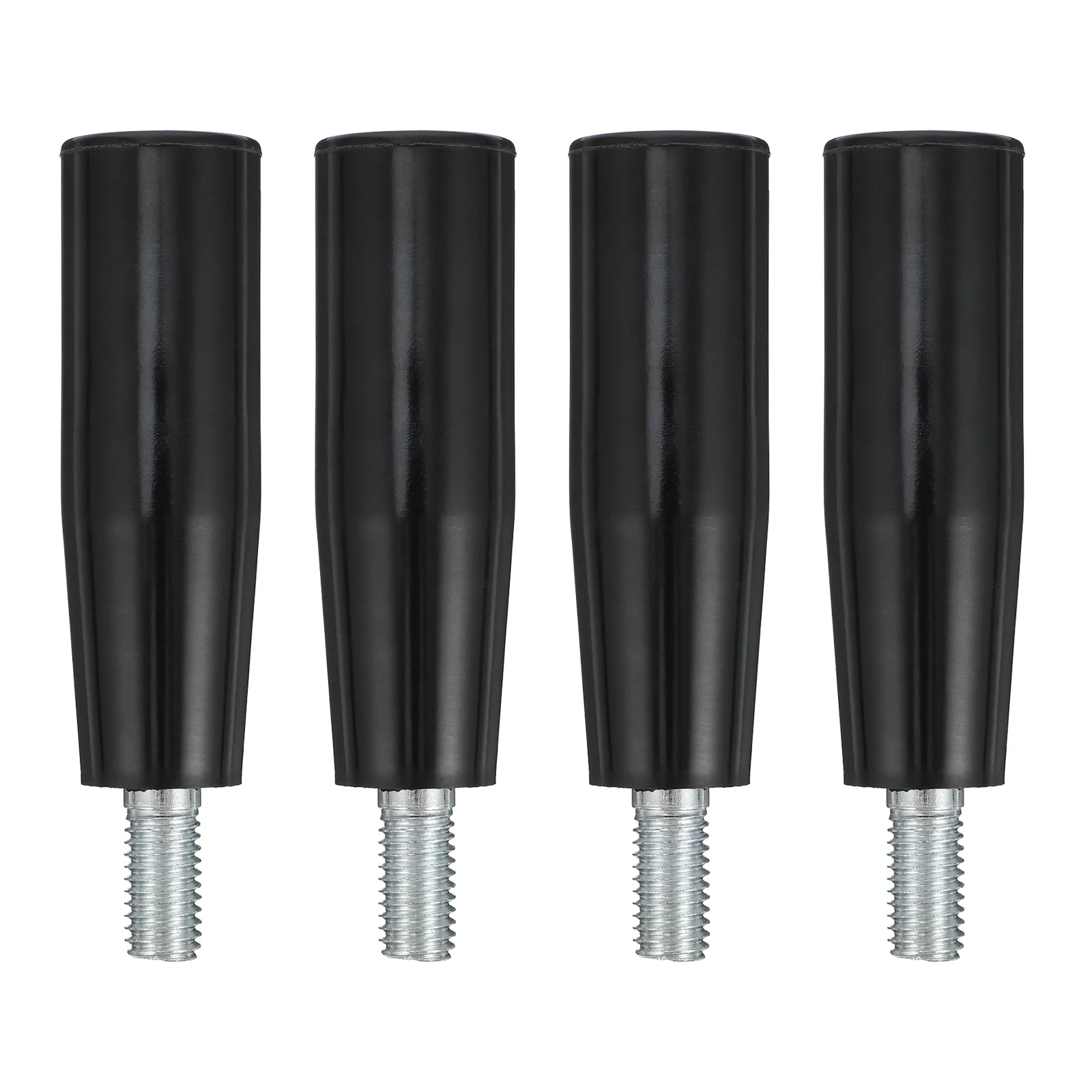 

4 Pcs Turn The Handle Handles Threaded Lathe Crank Grip to Clamp Revolving Bakelite