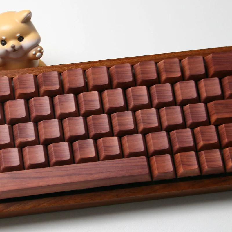 Imagem -01 - Imitação de Madeira Grão Temático Keycaps Grupo Sublimação Pbt Keycaps Perfil Cereja para Teclado Mecânico Teclado Personalizado imitacao de madeira grao tematico keycaps grupo sublimacao pbt keycaps perfil cereja para teclado mecanico teclado personalizado 01