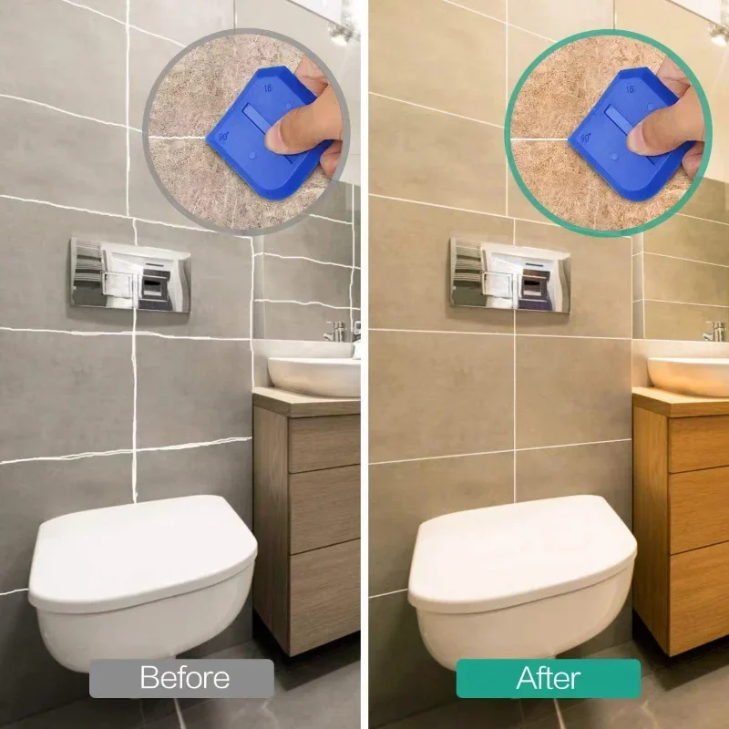 مجموعة أدوات السد المصنوعة من السيليكون مكونة من 4 قطع أداة توزيع التسرب EasyClean ProfessionalGlazing KitHome Improvement أدوات البناء