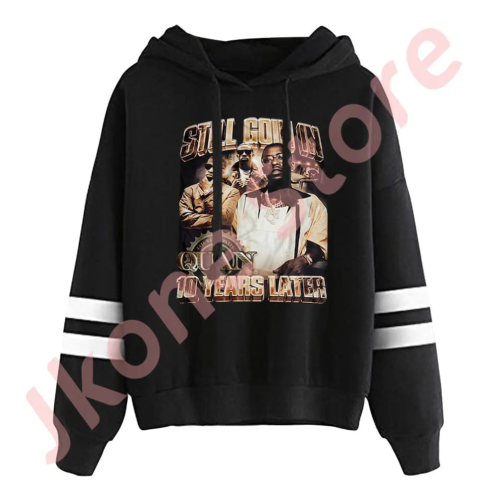 

Rich Homie Quan Still Goin In Anniversary Merch Pullovers Unisex Fashion Pocketless Parallel Bars Sleeve Streetwear