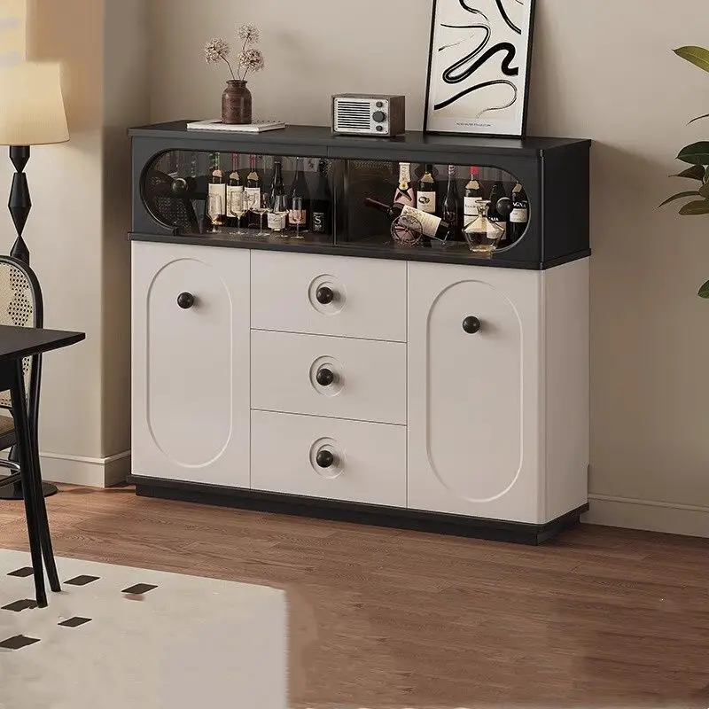 

uest restaurant tea bar locker wine cabinet, tea table side cabinet side cabinet, integrated locker against the wall