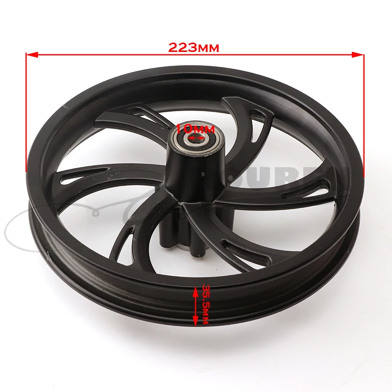 12 inch  1/2X2 1/4 tire inner tube and rim set suitable for electric scooter  bicycle folding  motorcycle