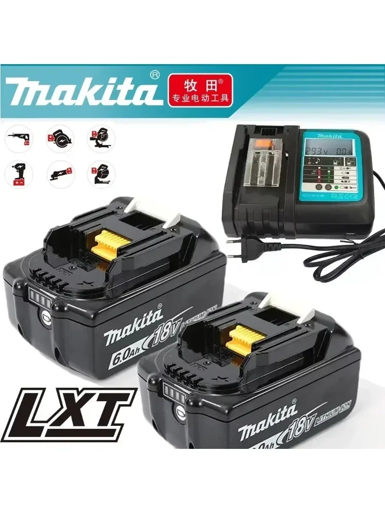 Originele Makita accu BL1860 BL1850B BL1850 BL1840 BL1830 schroevendraaier accu & oplader 18v vervangende accu's voor elektrische gereedschappen - afbeelding 2
