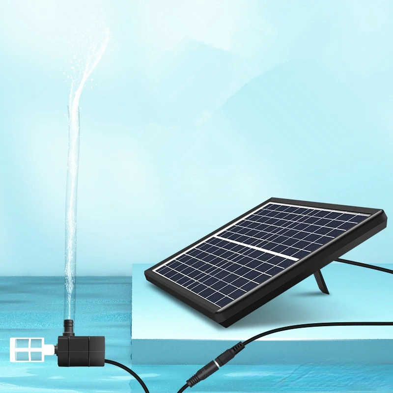 

12V 5w Solar Pump Kit /9V 6W 10W Solar panel with 2.5M Head Pump /12V Solar pump system/Solar Power Panel Water Pump