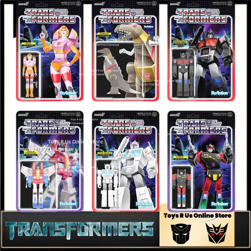 

In Stock Transformers 8 Optimus Prime Tong Tian Xiao Hong Spider Steel Wire Arcee Action Character Model Toy Gift Collection