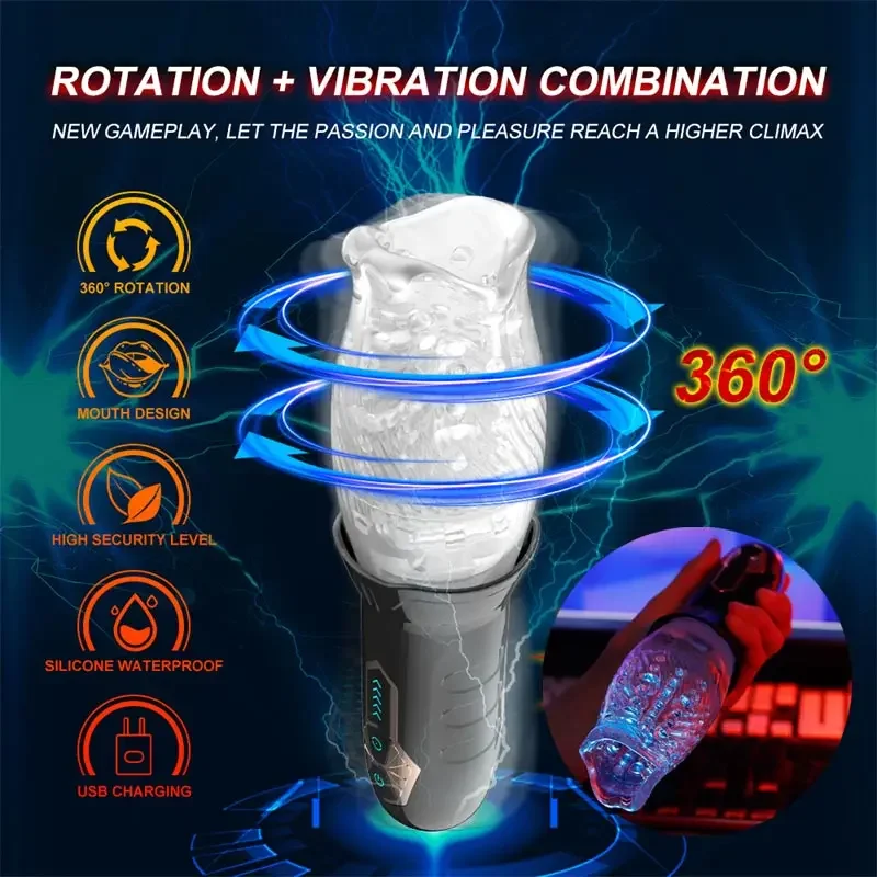 Rotation 18 Doll Insert Sex Man Rotating Vagina Uterus For Men Artificial Am Automatic Women Vibrator Male Generation