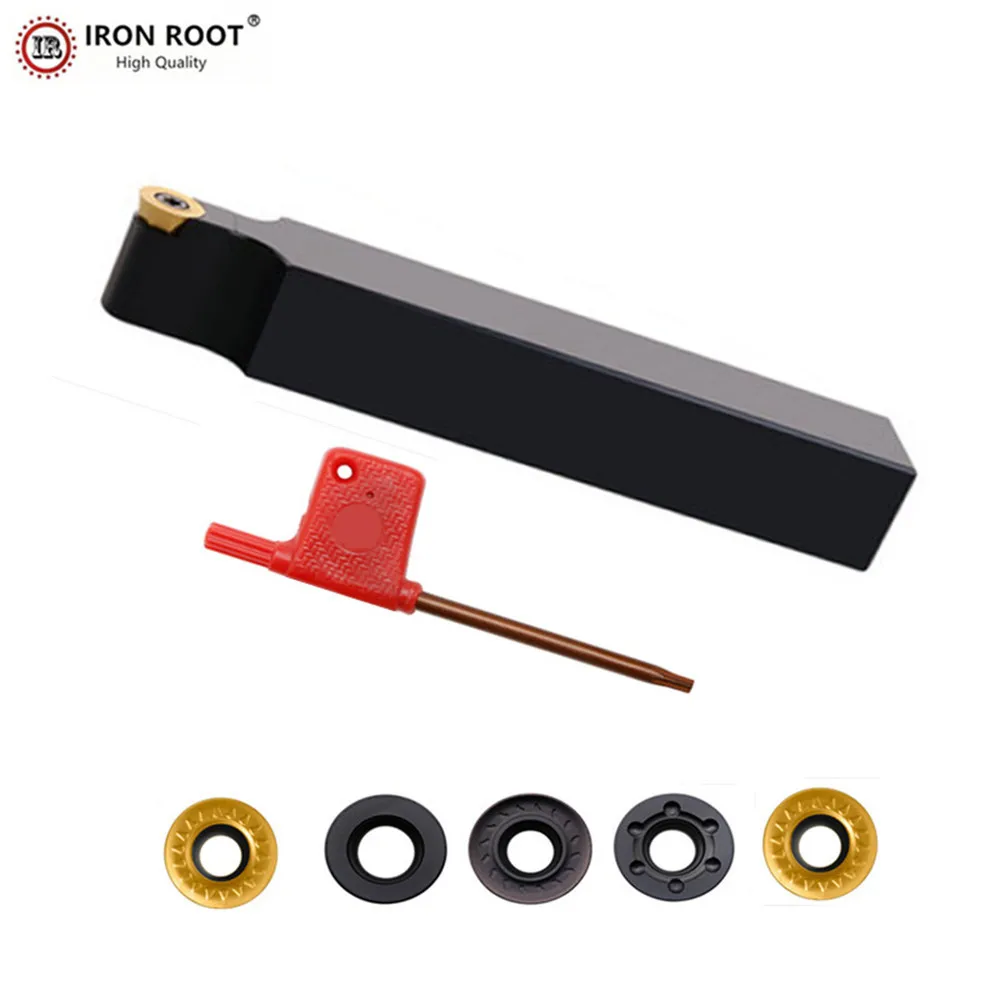 

IRON ROOT External Turning Tool Holder 1P ,SRDCN1616H08,SRDCN2020K8,SRDCN2525M8 CNC Lathe Turning Tools VCMT