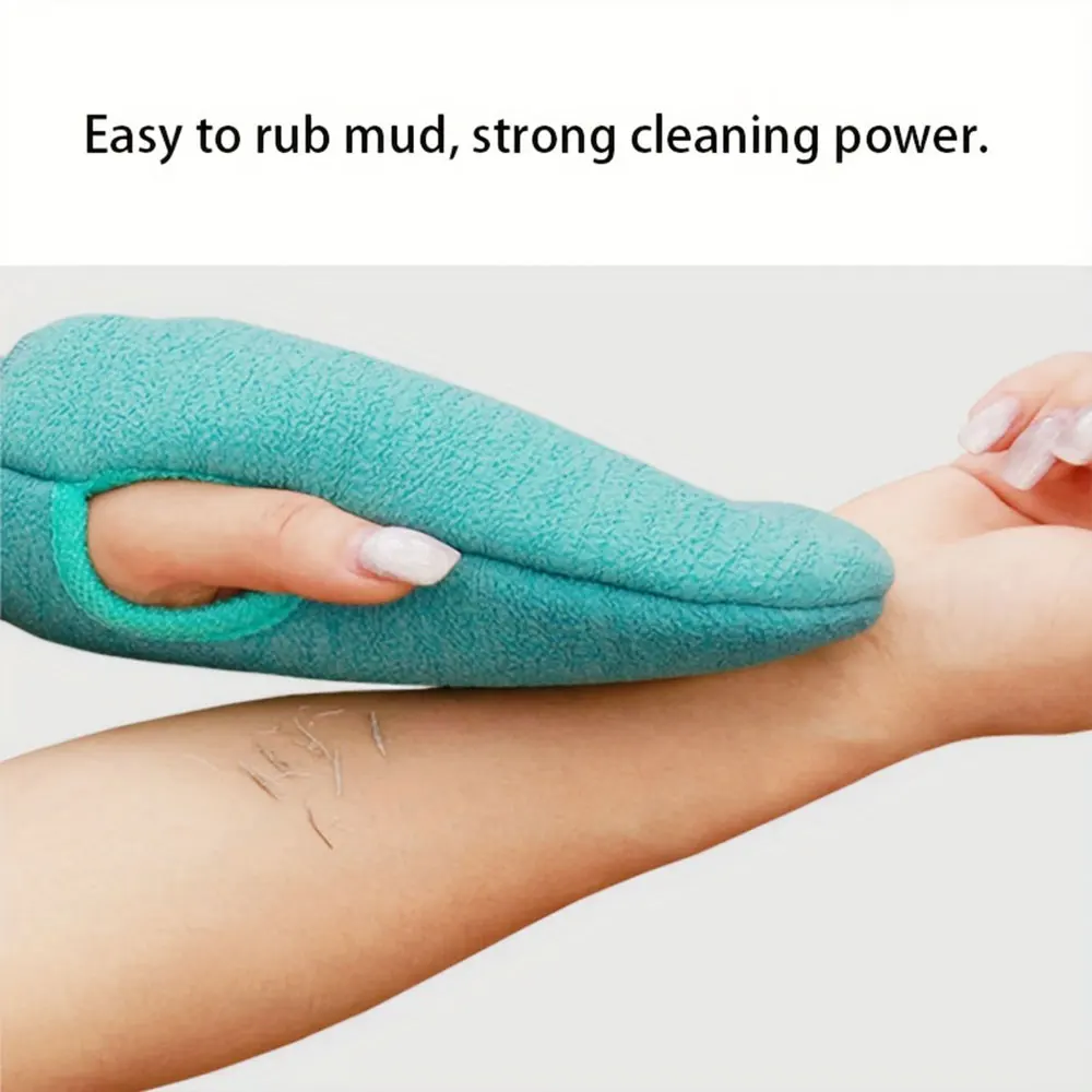 1Pc Bath for Peeling SPA Exfoliating Shower Brush Body Cleaning Scrub Mitt Rub Dead Skin Gloves Shower Towel Foam Body Massage