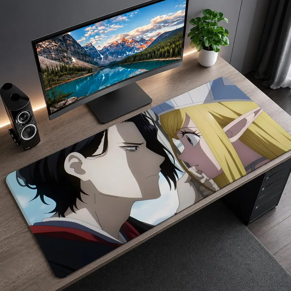 No Longer Allowed In Another World Large PC Mouse Pad Rubber Base Gaming Desk Mat For Keyboard Gamers Office Accessories