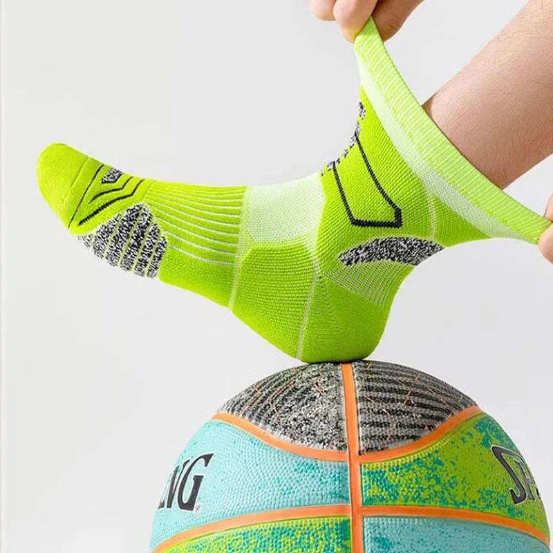1/3/5Pairs Unisex Athletic Ankle Socks Breathable High Quality Fashionable Comfortable Sports Sock Sweat-Resistant Casual Sox