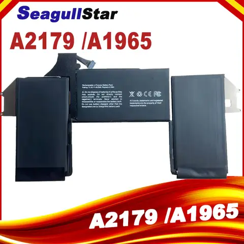 Batería A1965 para APPLE MacBook Air 13 "A1932 2018 2019 año, A2179 principios de 2020 EMC 3184 EMC3302 020-02455