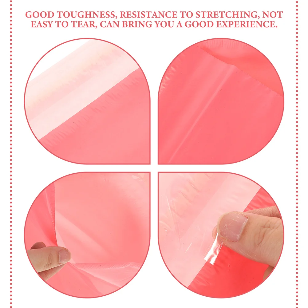 100 個の厚い防水配送袋破れ防止自己シールエクスプレス郵送袋中小企業パッケージ封筒配送用