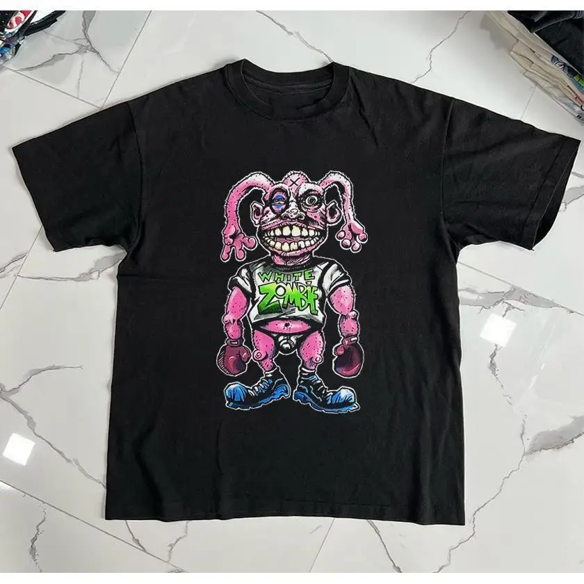 

2026, новая модная футболка с короткими рукавами и принтом в стиле хэви-метал в стиле хип-хоп, рок, мужская и женская повседневная футболка большого размера