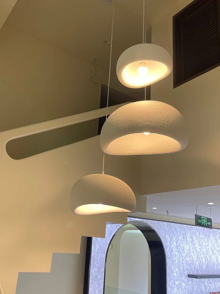 

Modern Wabi Sabi Pendant Lamp Handmade for Living Room Restaurant Cafe Kitchen Island Suspension Lighting Fixture