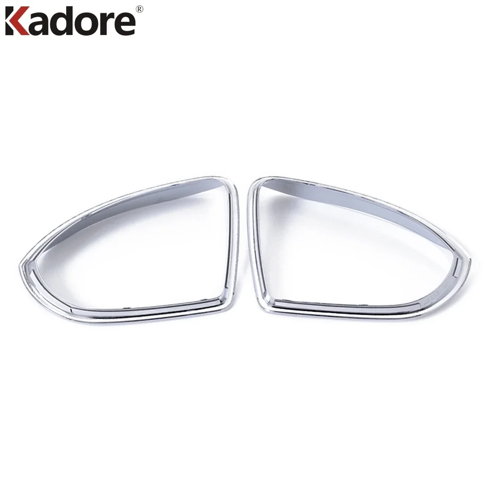 Per Volkswagen VW Touran 2016-2022 2023 2024 Chrome Specchietto retrovisore per auto Sopracciglio Scudo antipioggia Visiera parasole Copertura Trim Accessori