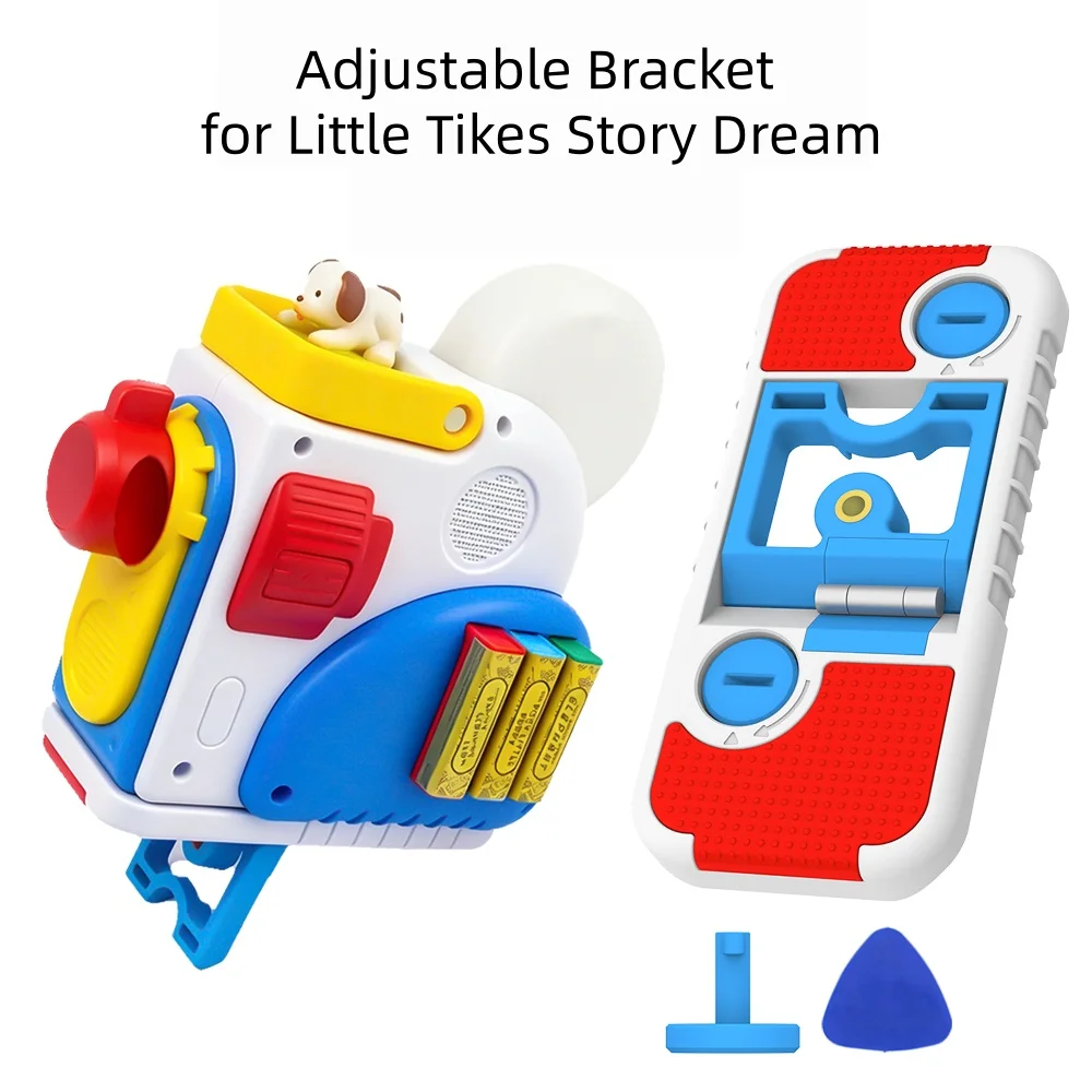 Minimalist Solid Color Adjustable Stand For Little Tikes Story Dream Machine Stable Desktop Support Holder
